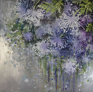Dill Blossoms 1, painting by Cara Enteles