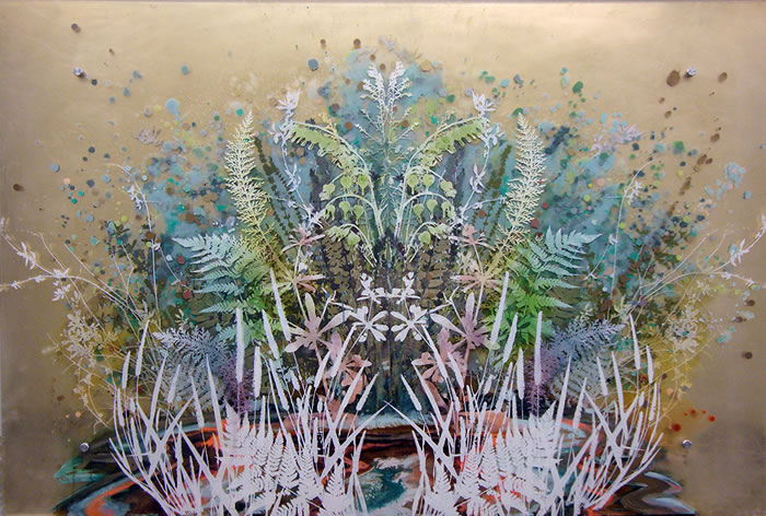 painting, Mirror to Nature 2 by Cara Enteles