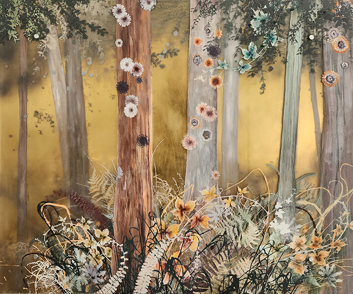 Ode to Edo, painting by Cara Enteles